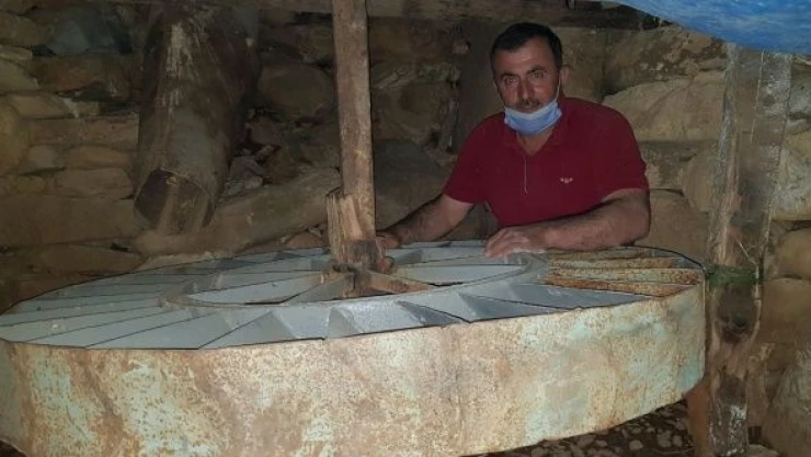 Asırlık değirmen kuraklığa yenik düştü