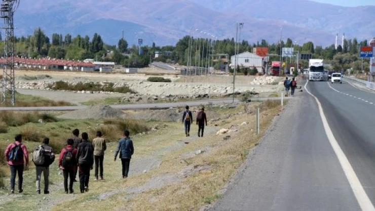 Erzincan'da 2021 yılında 476 kaçak göçmen yakalandı