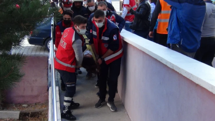 Kars'ta senaryo gereği gerçekçi patlama