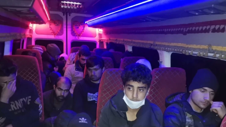Bitlis'te 64 düzensiz göçmen yakalandı