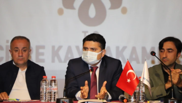 Kaymakam Tunç iş insanları ile bir araya geldi