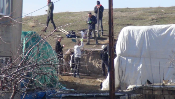 10 aydır nöbet tutulan bölge kazılmaya devam ediyor