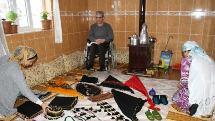 Yaptığı el işi ürünler ona umut oldu