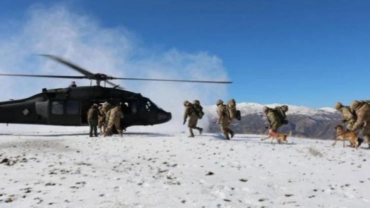 Eren Kış operasyonları devam ediyor