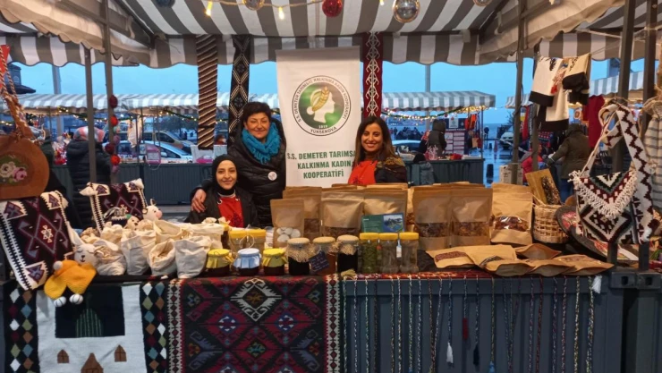 Hakkari'yi üreten kadınlar temsil etti