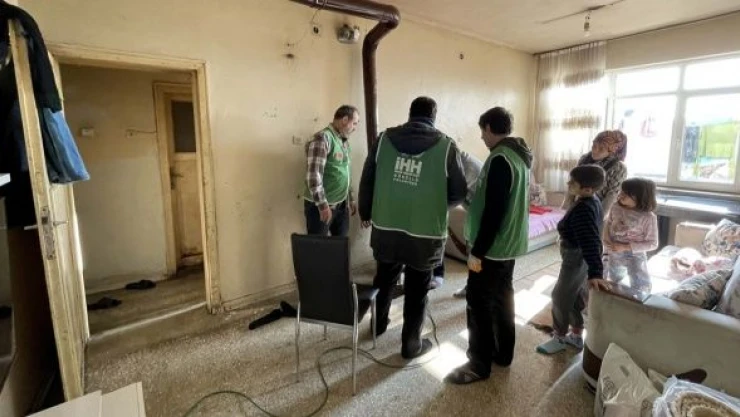 'İyilik elçileri'nin desteği ihtiyaç sahiplerinin yuvasını ısıtıyor