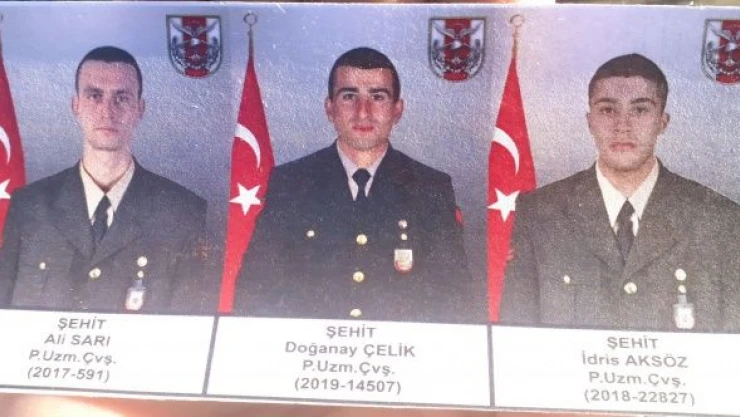 Pençe-Yıldırım harekatı şehitlerine uğurlama töreni