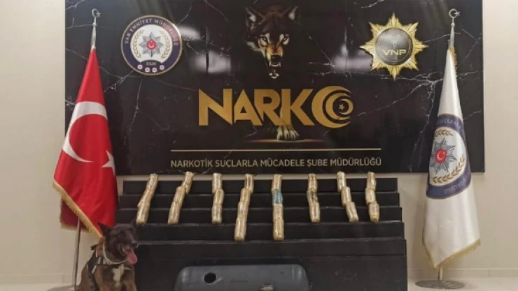 Van'da yakıt deposuna saklanan eroin Magnum'a takıldı