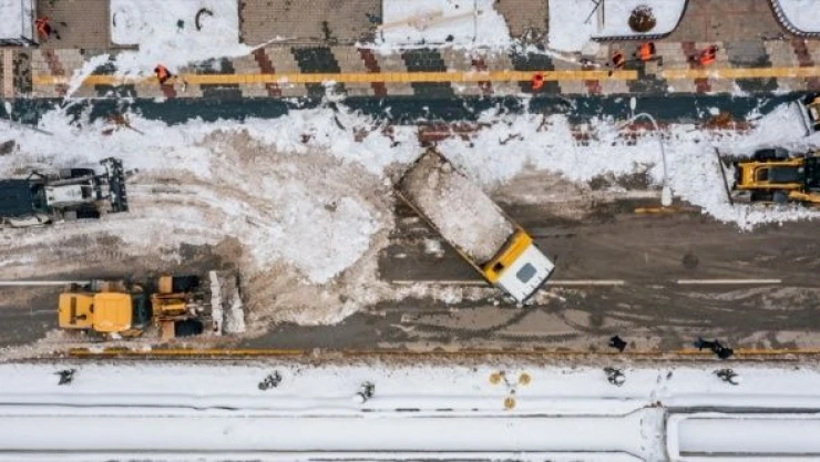 Malatya'da kar nedeniyle 24 mahalleye ulaşım sağlanamıyor