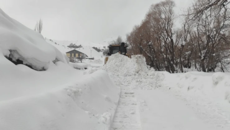 Şırnak'ta kar esareti: 19 köy ve 11 mezra yolu ulaşıma kapandı