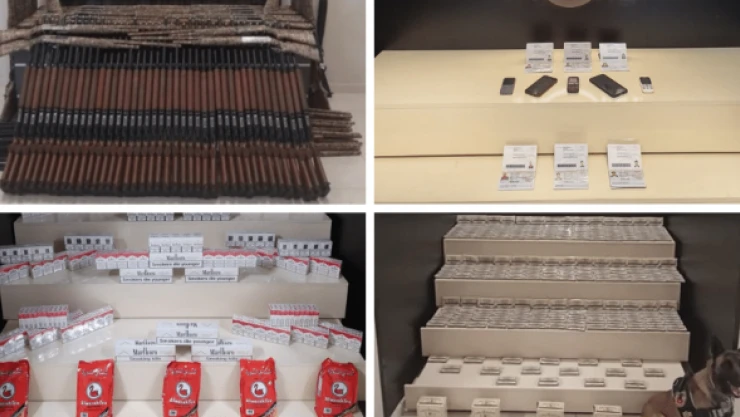 Van'da gümrük kaçağı malzemeler ele geçirildi