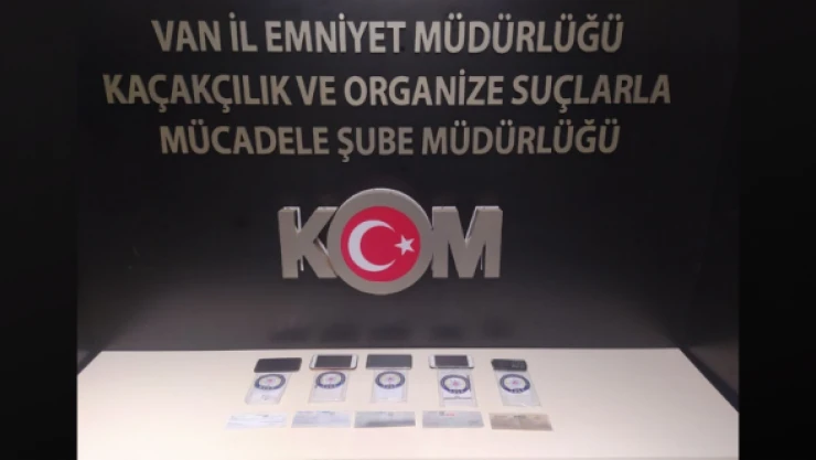 Van'da sahte çek operasyonu!