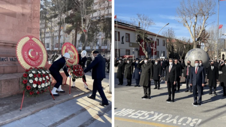 Atatürk'ün Malatya'ya gelişinin 91. yıl dönümü böyle kutlandı