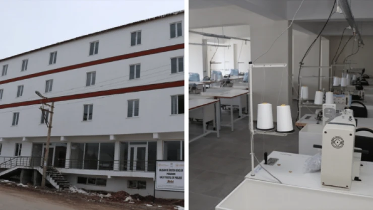 Atıl bina yeni 'Tekstil Evi' oldu