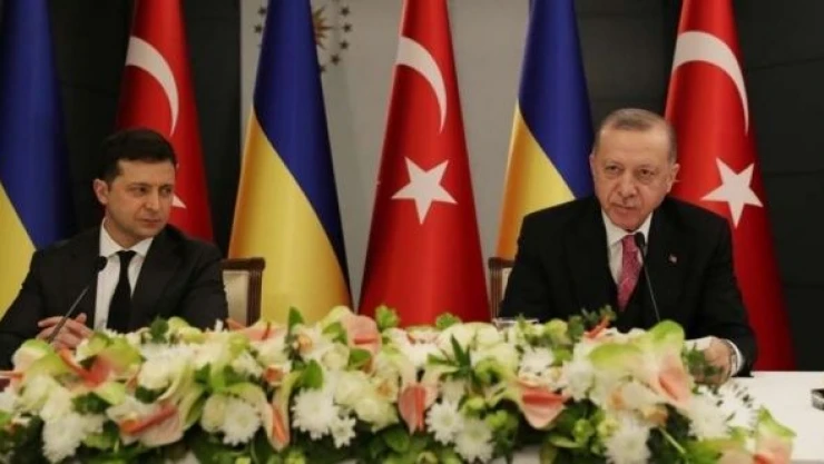 Cumhurbaşkanı Erdoğan, Zelenskiy ile görüştü