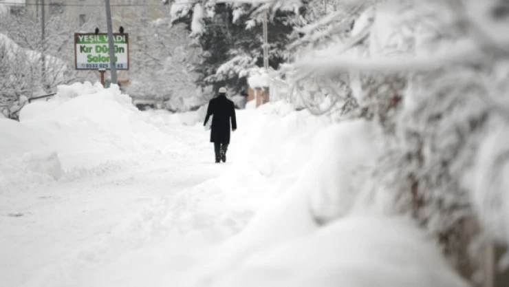 Doğu'da kar, köy ve mezra yollarını kapatmaya devam ediyor