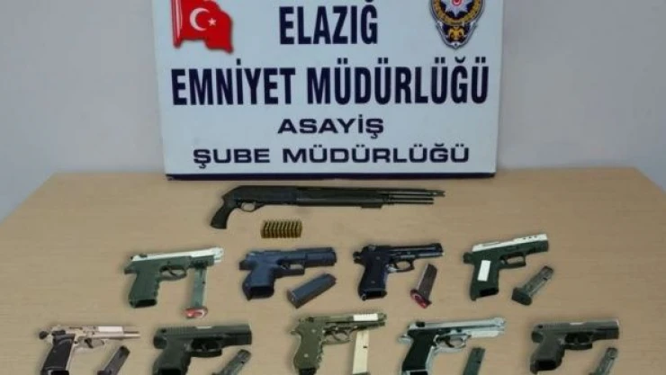 Elazığ'da 38 kişi tutuklandı