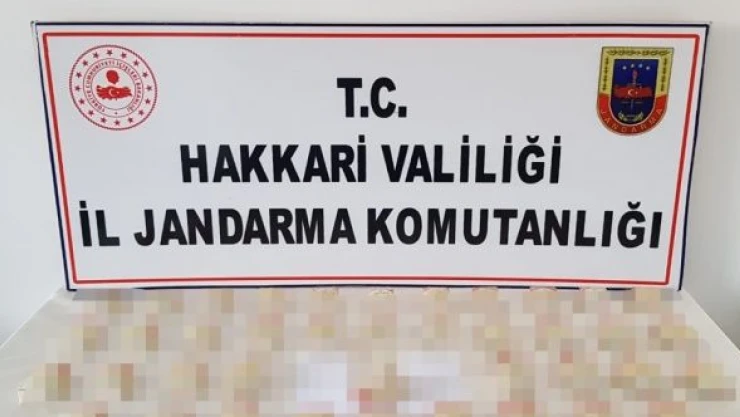 Hakkari'de eroin operasyonu!