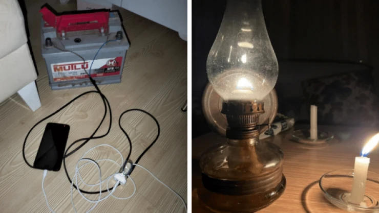 Isparta'da 36 saattir elektrik yok: gaz lambaları sandıklardan çıktı