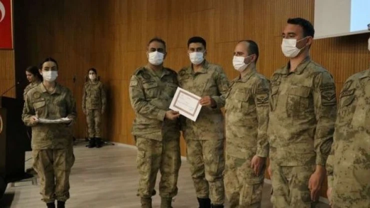 Jandarma personeline ilk yardım sertifikası