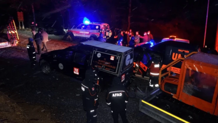 Kazdağları'nda mahsur kalan askerler için ekipler seferber oldu