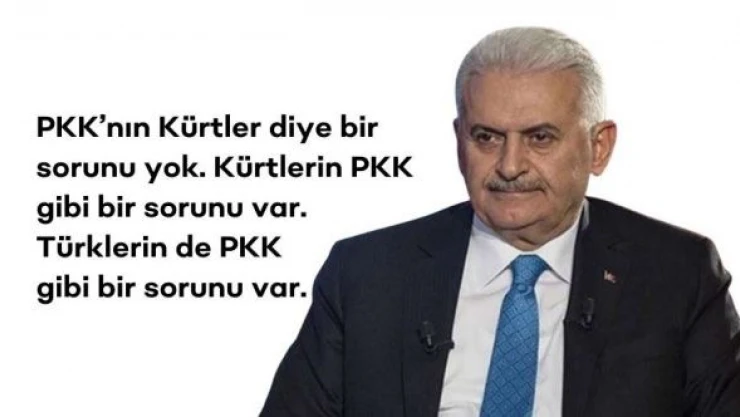 Kürt sorunu tartışmasına Binali Yıldırım da dahil oldu
