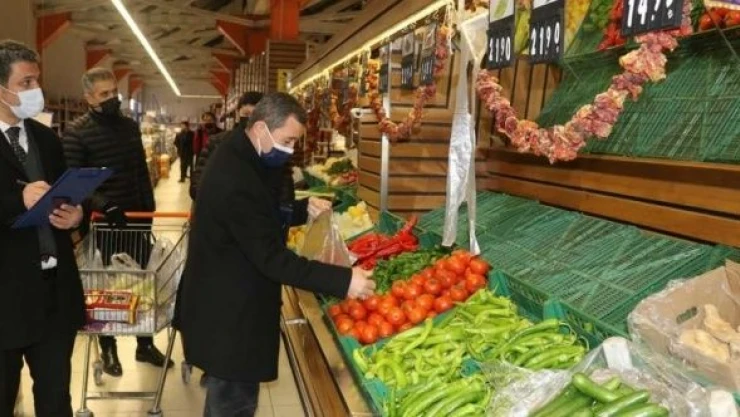 Malatya'da zabıta KDV indirimi denetimi yaptı