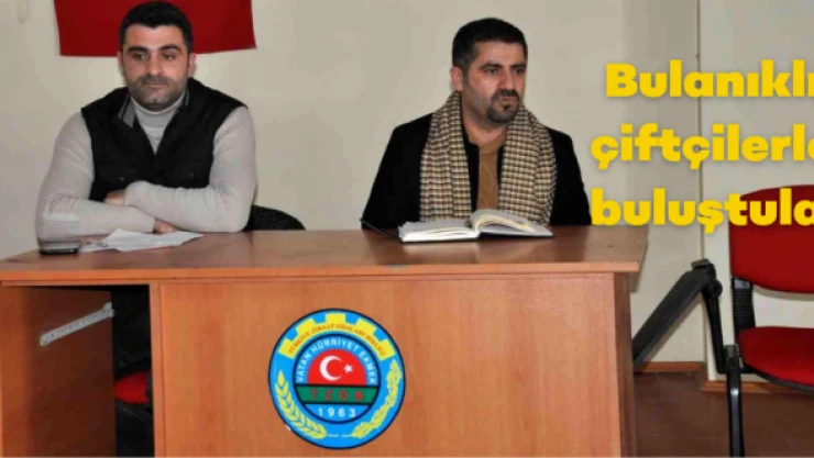 Muş Şeker Üretim AŞ Genel Müdürlüğü çiftçileri ziyaret etti