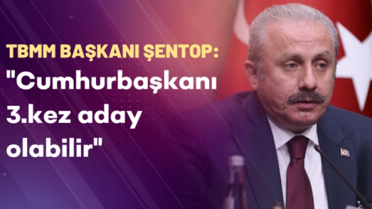 TBMM Başkanı Şentop'tan Cumhurbaşkanlığı açıklaması