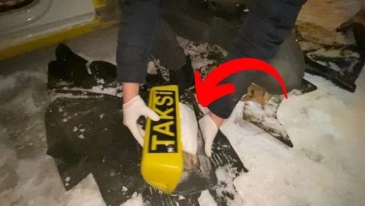 Uyuşturucuyu öyle bir yere sakladılar ki...