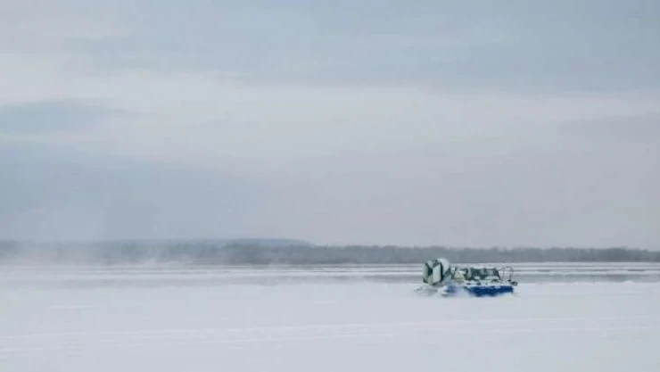 Karda mahsur kalan KOAH hastası için ekipler seferber oldu