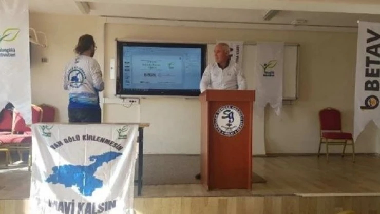 Lise öğrencilerine 'Çevre ve Van Gölü Havzası' eğitimi