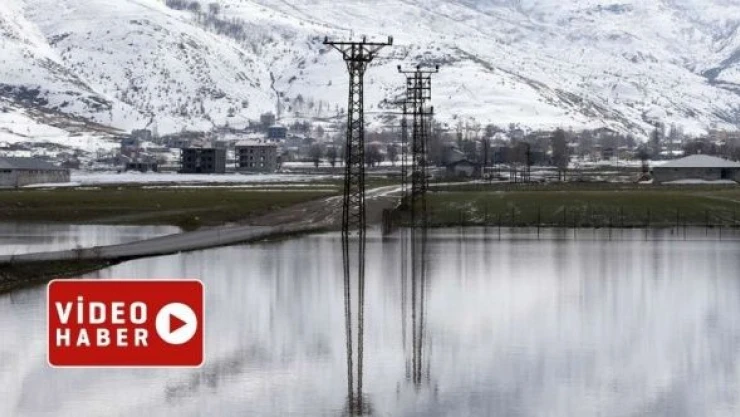 Muş Ovası'nda tarım arazileri sular altında kaldı!