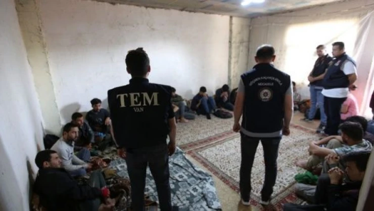 Van'da düzensiz göçmen operasyonu!