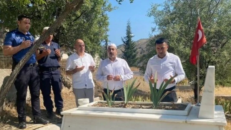 Keban'da şehit kabirleri, şehit aileleri ve gaziler ziyaret edildi