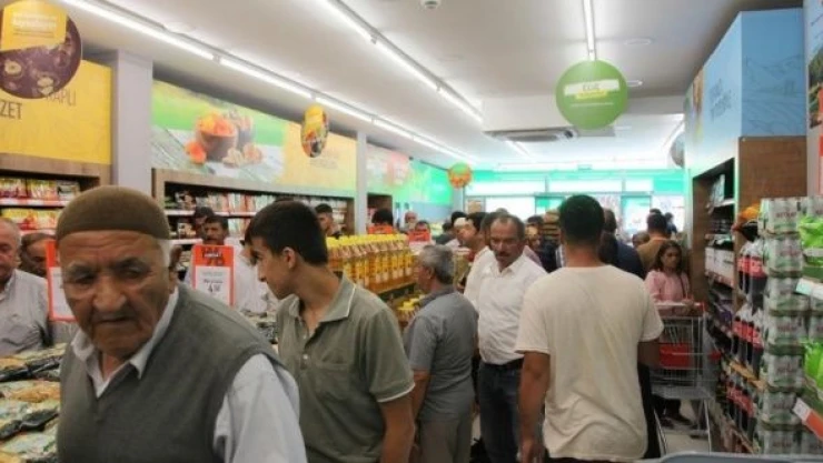 Ahlat'a 'Tarım Kredi Kooperatif Market'i açıldı