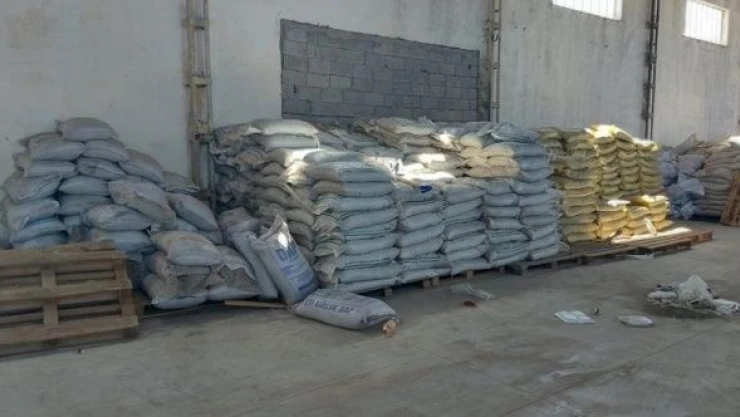 Elazığ'da  sahte gübre operasyonu!