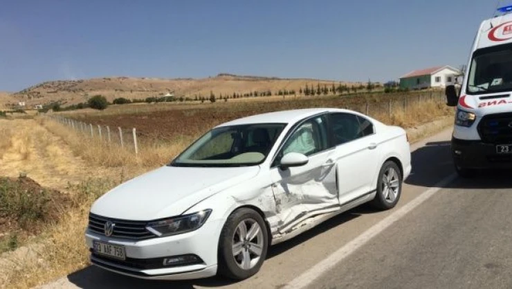 Elazığ'da kaza: 5 yaralı