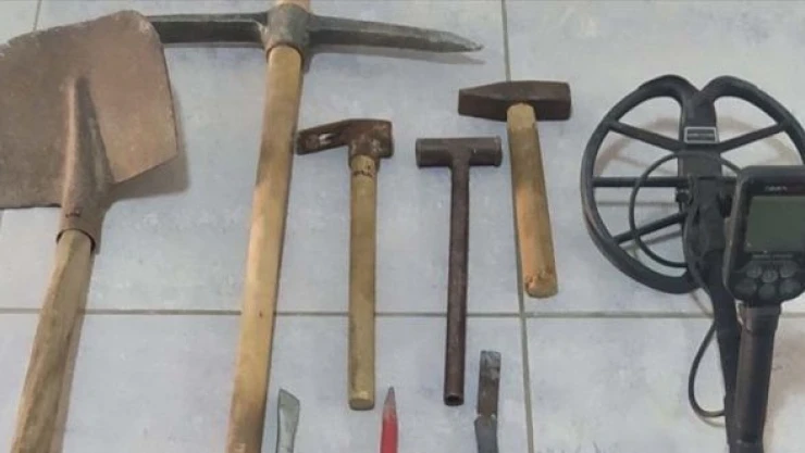 Elazığ'da kaçak kazıya geçit verilmedi