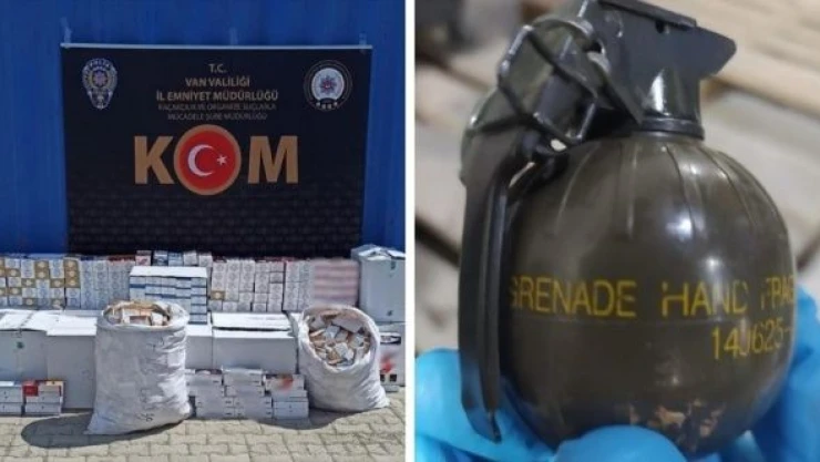 Van'da iki el bombası ele geçirildi!