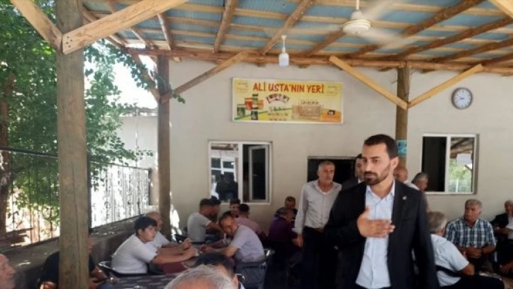 Yeniden Refah Partisi Muş İl Başkanı Şen esnafı ziyaret etti