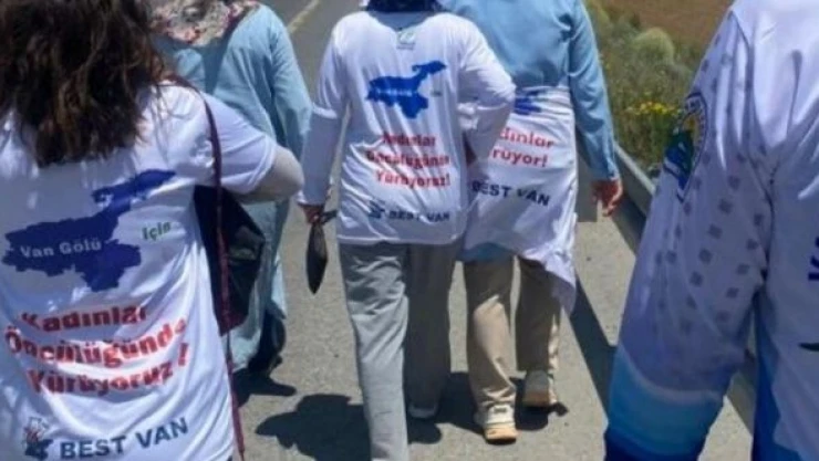 Aktivistler  kadınlar öncülüğünde Van Gölü için yürüyecek!