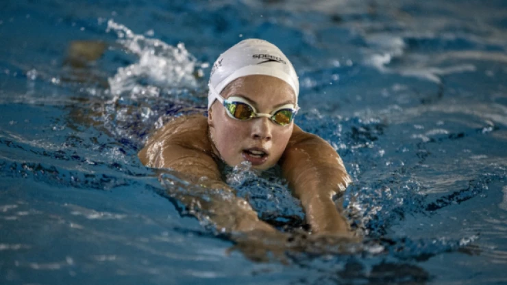 Alman sporcular Dünya Yüzme Şampiyonası'na Erzurum'da hazırlanıyor