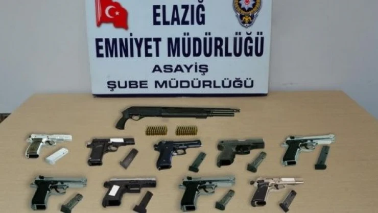 Elazığ'da 21 kişi tutuklandı