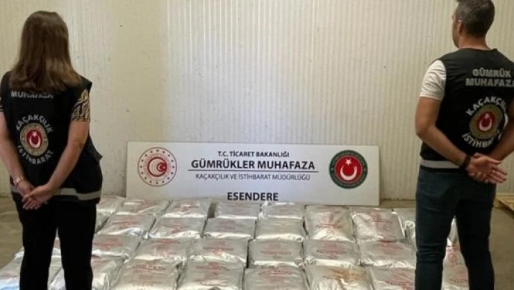 Hakkari Esendere Gümrük Kapısı'nda eroin operasyonu