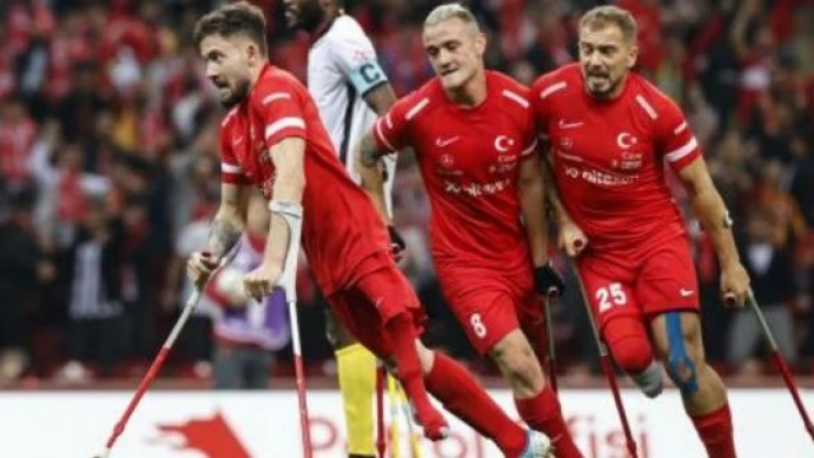 Ampute Futbol Milli Takım dünya şampiyonu oldu!