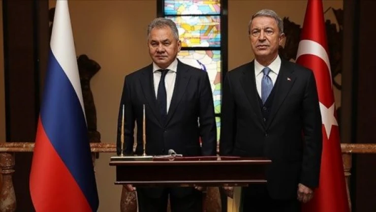 Bakan Akar, Rusya Savunma Bakanı Şoygu ile görüşecek