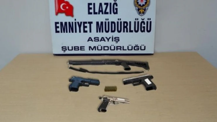 Elazığ'da 25 zanlı tutuklandı