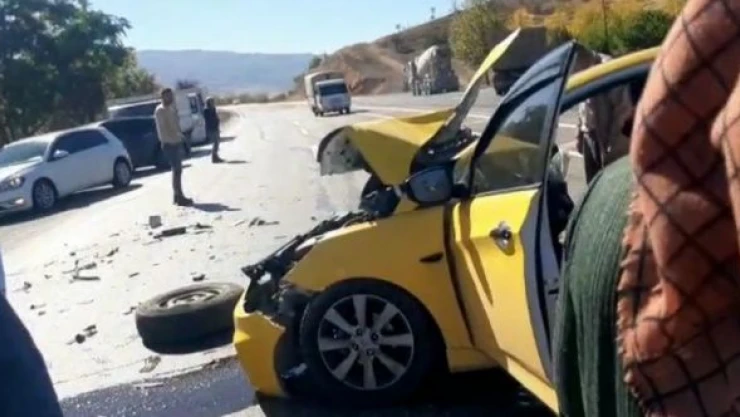 Elazığ – Diyarbakır yolunda kaza!