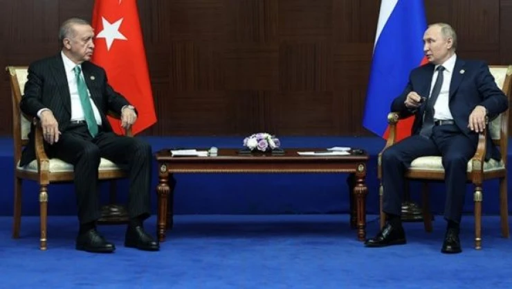 Erdoğan ile Putin arasındaki görüşme sona erdi